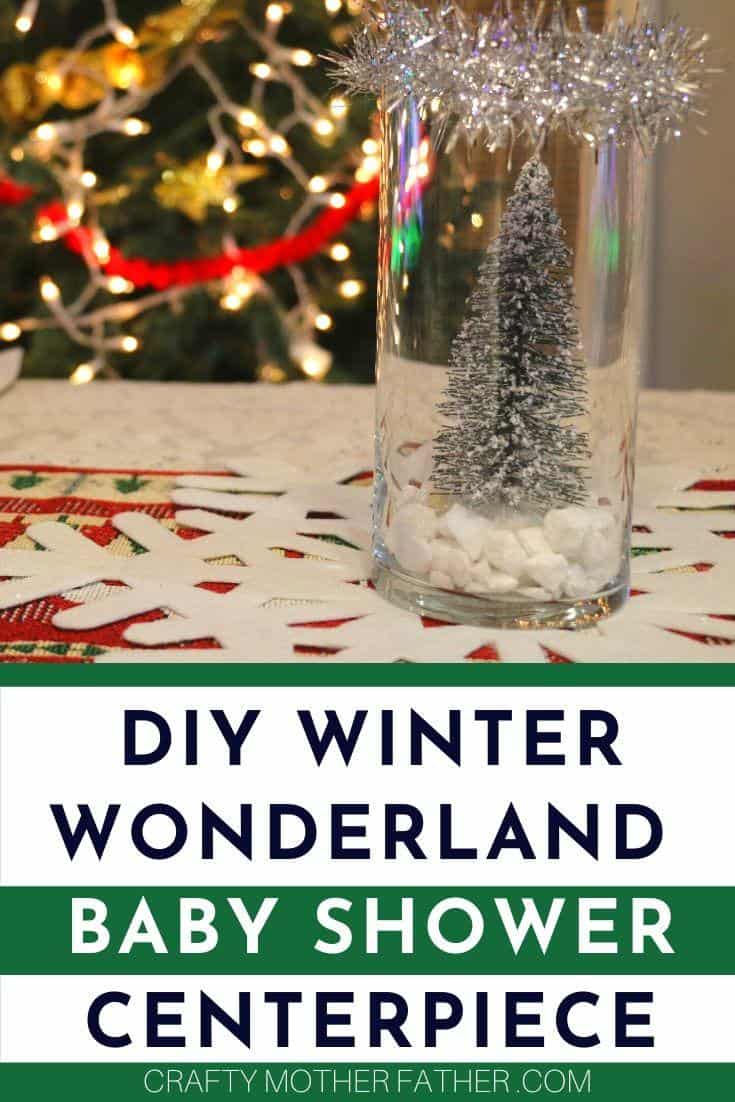 DIY Winter Wonderland Baby Shower Centerpiece 2024