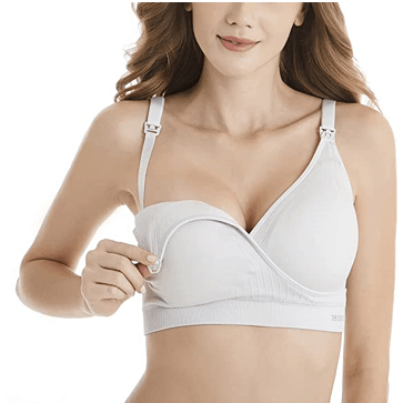 HOFISH Womens Breastfeeding Maternity Bra (1)