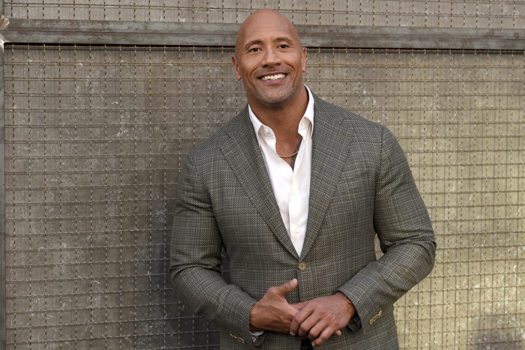 Hippie Names For Boys; Dwayne Johnson arrives at the world premiere of "Rampage" at the Microsoft Theater on Wednesday, April 4, 2018, in Los Angeles. (Photo by Chris Pizzello/Invision/AP)