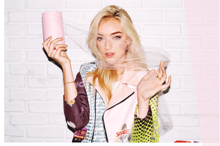 Plant Names for Girls : Daisy Clementine Smith is an up-and-coming model that uses one of the flower names that are more common as a girl name in Asia. Credit: https://www.nylon.com/