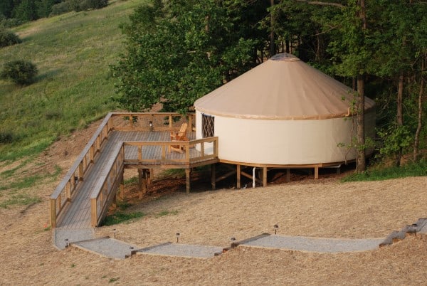 Romantic Getaways In Ohio : The Yurts at Nomad Ridge at The Wilds - Credits: Unsplash