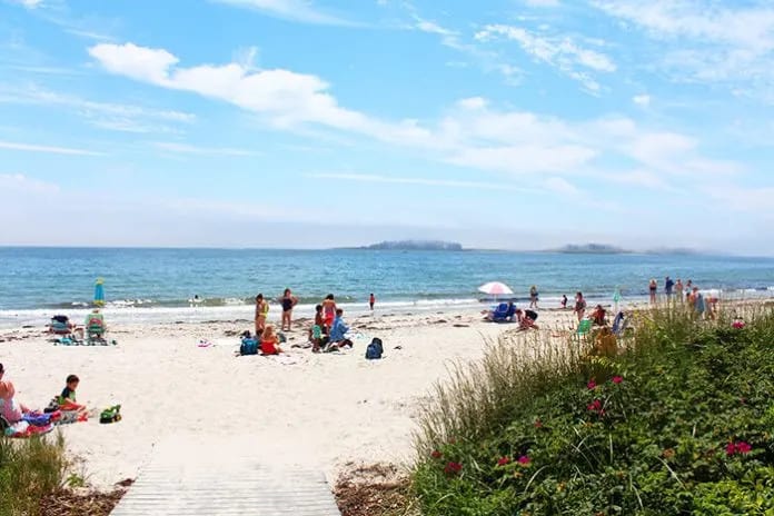 Romantic Things To Do In Portland, Maine : Crescent Beach State Park - Credits: Pinterest