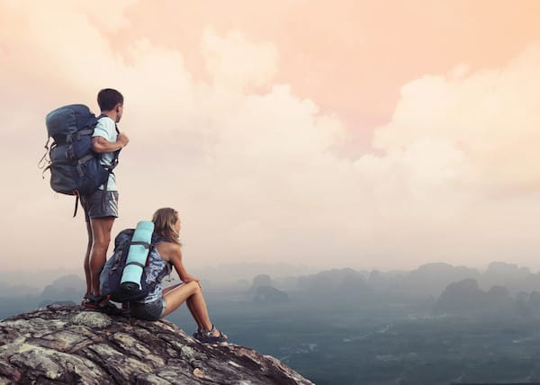 Romantic Things To Do In Cleveland, Ohio : Couple Mountain Climbing - Credits: Pinterest