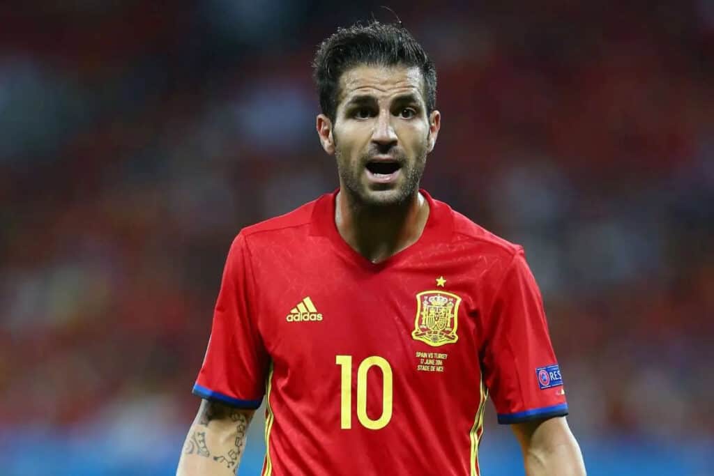 Spanish Boy Names : Cesc Fàbregas - Credits: Pinterest